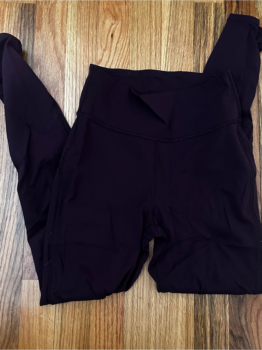 Burgundy lulu lemon leggings